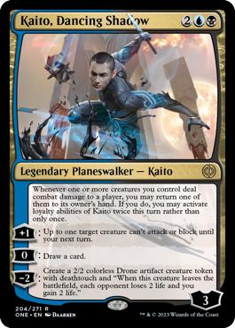 Kaito, Dancing Shadow - Phyrexia: All Will Be One