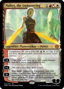 Nahiri, the Unforgiving - Phyrexia: All Will Be One