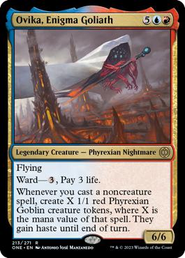 Ovika, Enigma Goliath - Phyrexia: All Will Be One
