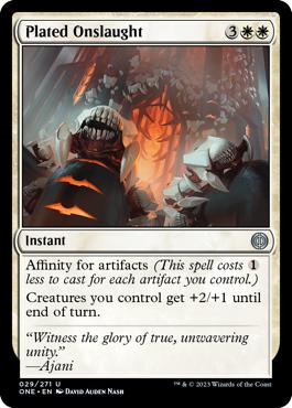 Plated Onslaught - Phyrexia: All Will Be One