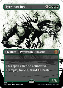 Tyrranax Rex - Phyrexia: All Will Be One