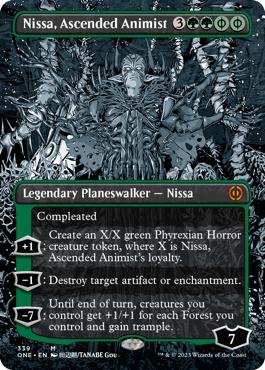 Nissa, Ascended Animist - Phyrexia: All Will Be One