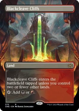 Blackcleave Cliffs - Phyrexia: All Will Be One