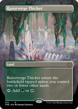 Razorverge Thicket - Phyrexia: All Will Be One