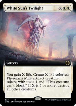 White Sun's Twilight - Phyrexia: All Will Be One