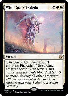 White Sun's Twilight - Phyrexia: All Will Be One