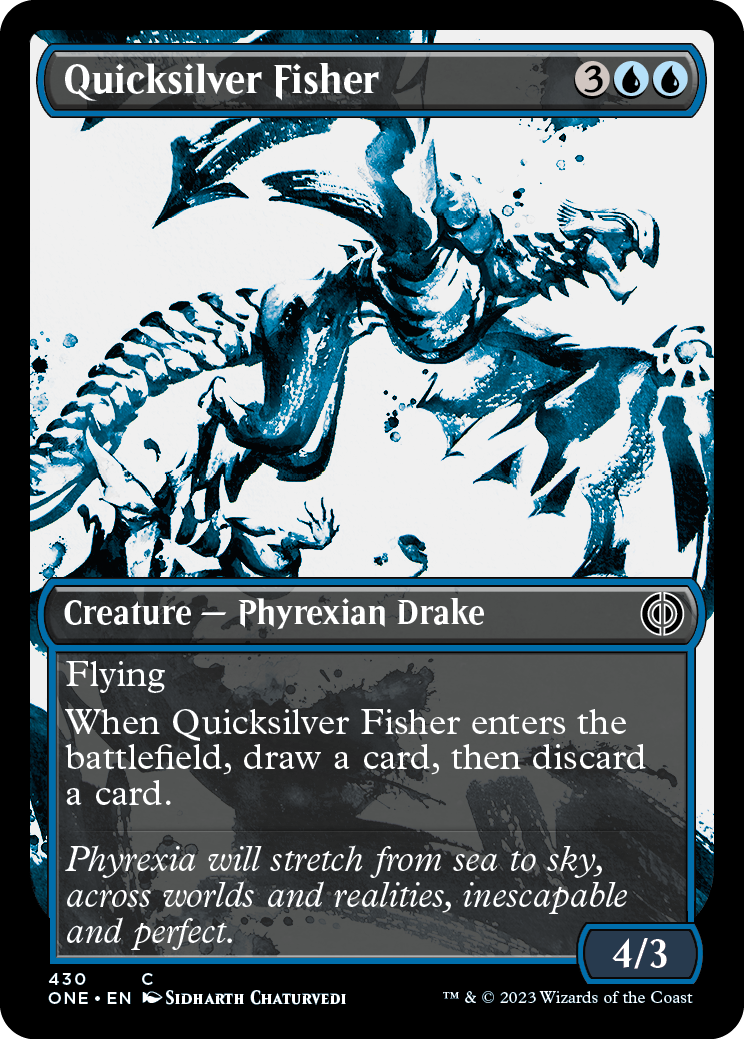 Quicksilver Fisher - Phyrexia: All Will Be One