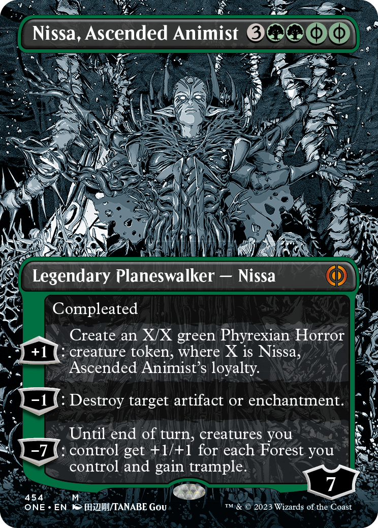 Nissa, Ascended Animist - Phyrexia: All Will Be One