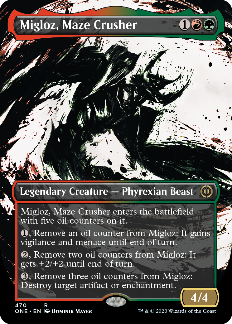 Migloz, Maze Crusher - Phyrexia: All Will Be One