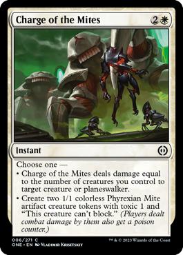 Charge of the Mites - Phyrexia: All Will Be One