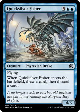 Quicksilver Fisher - Phyrexia: All Will Be One
