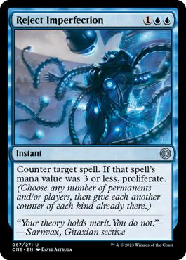 Reject Imperfection - Phyrexia: All Will Be One