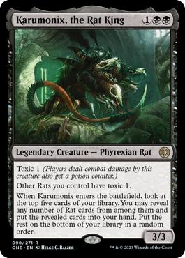 Karumonix, the Rat King - Phyrexia: All Will Be One