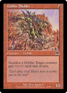 Goblin Sledder - Onslaught