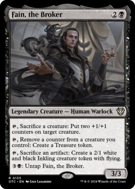 Fain, the Broker - Outlaws of Thunder Junction Commander