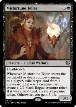 Misfortune Teller - Outlaws of Thunder Junction Commander