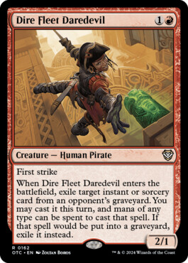 Dire Fleet Daredevil - Outlaws of Thunder Junction Commander