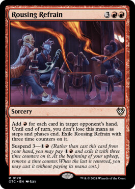 Rousing Refrain - Outlaws of Thunder Junction Commander