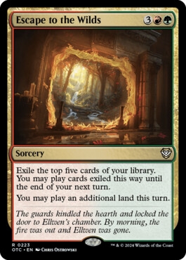 Escape to the Wilds - Outlaws of Thunder Junction Commander