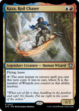 Kaza, Roil Chaser - Outlaws of Thunder Junction Commander