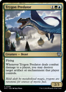 Trygon Predator - Outlaws of Thunder Junction Commander