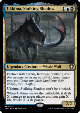 Ukkima, Stalking Shadow - Outlaws of Thunder Junction Commander