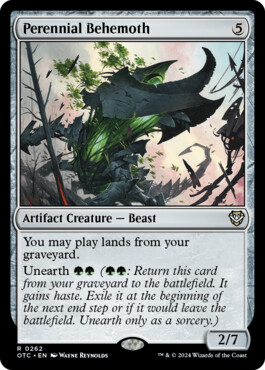 Perennial Behemoth - Outlaws of Thunder Junction Commander