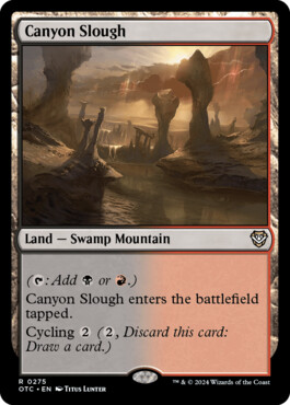 Canyon Slough - Outlaws of Thunder Junction Commander