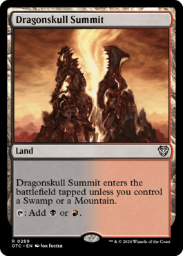 Dragonskull Summit - Outlaws of Thunder Junction Commander