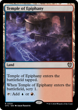 Temple of Epiphany - Outlaws of Thunder Junction Commander