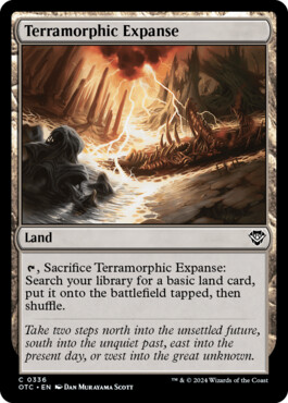 Terramorphic Expanse - Outlaws of Thunder Junction Commander