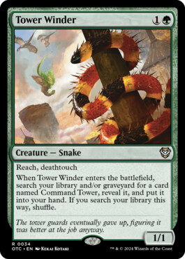 Tower Winder - Outlaws of Thunder Junction Commander
