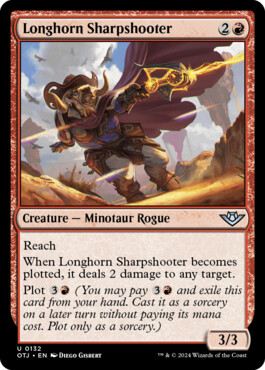 Longhorn Sharpshooter - Outlaws of Thunder Junction