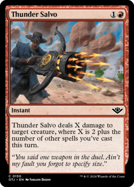 Thunder Salvo - Outlaws of Thunder Junction