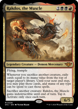 Rakdos, the Muscle - Outlaws of Thunder Junction