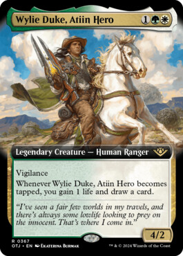 Wylie Duke, Atiin Hero - Outlaws of Thunder Junction