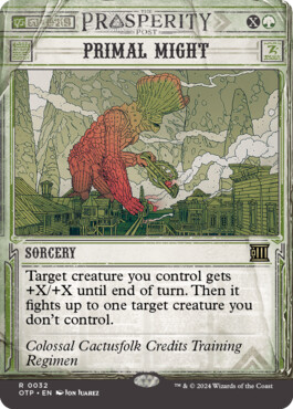 Primal Might - Outlaws of Thunder Junction Breaking News