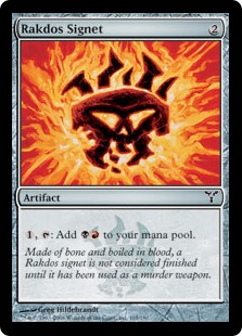 Rakdos Signet - Dissension