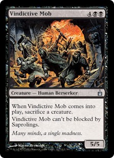 Vindictive Mob - Ravnica: City of Guilds