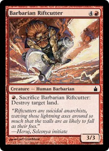 Barbarian Riftcutter - Ravnica: City of Guilds