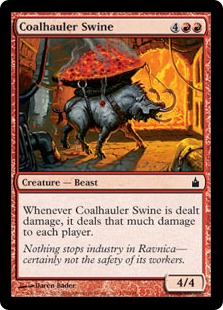 Coalhauler Swine - Ravnica: City of Guilds