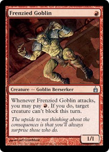 Frenzied Goblin - Ravnica: City of Guilds