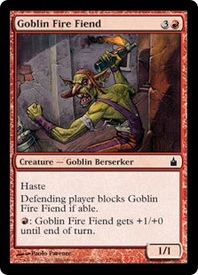 Goblin Fire Fiend - Ravnica: City of Guilds