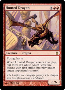 Hunted Dragon - Ravnica: City of Guilds