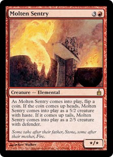 Molten Sentry - Ravnica: City of Guilds