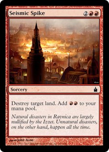 Seismic Spike - Ravnica: City of Guilds