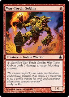 War-Torch Goblin - Ravnica: City of Guilds