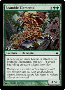 Bramble Elemental - Ravnica: City of Guilds