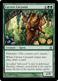 Carven Caryatid - Ravnica: City of Guilds