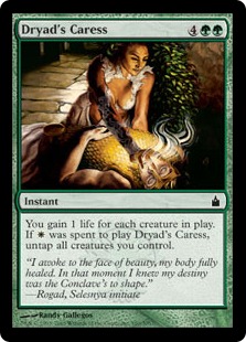 Dryad's Caress - Ravnica: City of Guilds